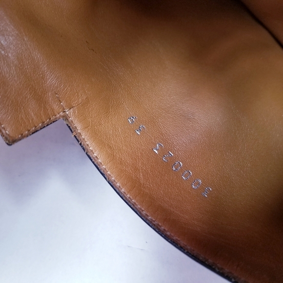 Balenciaga | Leather Knee High Riding Boots size 39 , Black - Picture 7 of 13